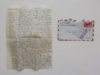 Wwii Letter 1942 Worried Filipino Girls Ft.  Mills Philippine Islands Corregidor