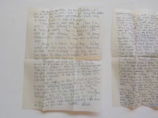 WWII Letter 1942 Worried Filipino Girls Ft.  Mills Philippine Islands Corregidor 4