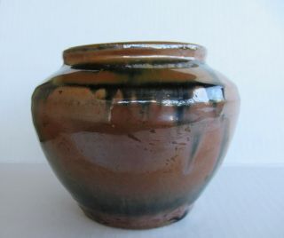 Sung Dynasty Honan Jian Ware Pot hare ' s - fur fully glazed in and out hare fur $1 3