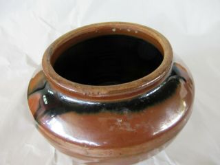 Sung Dynasty Honan Jian Ware Pot hare ' s - fur fully glazed in and out hare fur $1 4