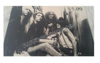 Alice In Chains concert flyer 1989 very Rare poster flyer ticket 2