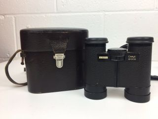 Vintage Zeiss Dialyt 8x30 B Binoculars With Case West Germany