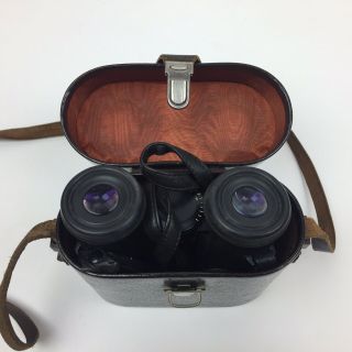 Vintage ZEISS Dialyt 8x30 B Binoculars With Case West Germany 7