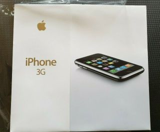 iPhone 3G plus bag STEVE JOBS RARE 5