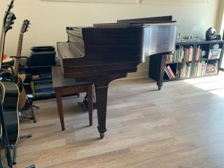 Smith & Barnes Baby Grand Piano - Antique 129,  Years Old. 2