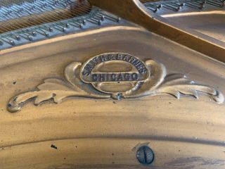 Smith & Barnes Baby Grand Piano - Antique 129,  Years Old. 7