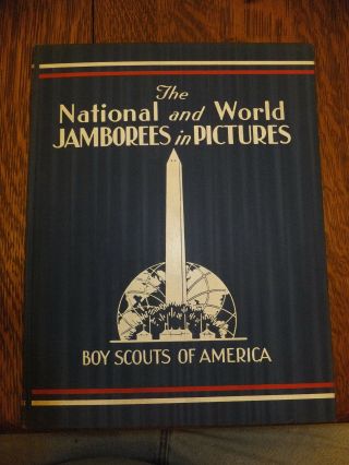 The National And World Jamborees In Pictures Boy Scouts 1937 Vintage Antique