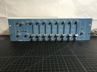 Vintage Orban 672a 8 Band Parametric/graphics Stereo Equalizer
