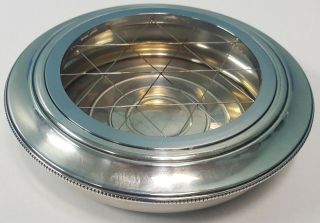 Jh Sterling Silver Ash Tray From The 1930s