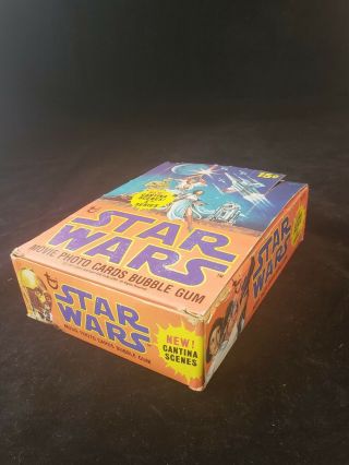 VINTAGE 1977 TOPPS STAR WARS FIFTH (5TH) SERIES FULL WAX BOX / 36 PACKS 3