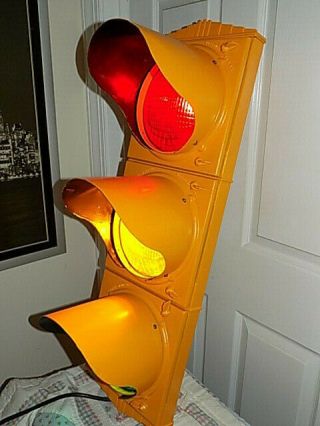 Vintage Refubished 8 " Lens Crouse Hinds Art Deco Traffic Light Signal