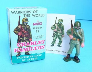 1960s Marx Usa Mib Warriors Of The World 5 Charlie Hamilton Soldier Figure