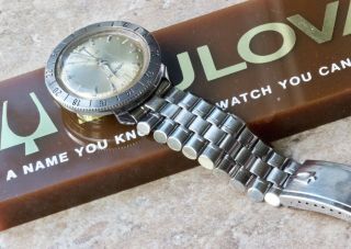 Famous Jb Champion Bullet Band For Vintage Bulova Accutron Astronaut Or Railroad
