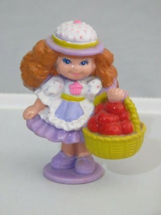 Vtg Cherry Merry Muffin Mini Pvc Cake Topper Figurine Mattel - Bubblegum Becky