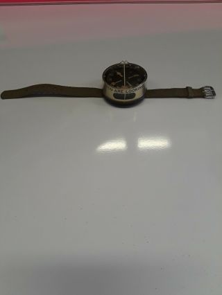 Vintage Wwii U.  S.  Army Military Non - Liquid L - 1 Wrist Compass Field Gear Ww2