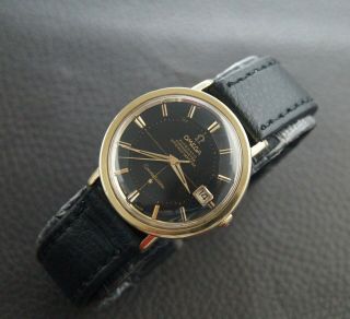 VINTAGE OMEGA CONSTELLATION PIE PAN GOLD & STEEL AUTOMATIC CAL.  561 REF.  168.  004 11