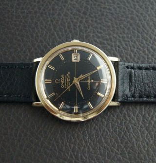 VINTAGE OMEGA CONSTELLATION PIE PAN GOLD & STEEL AUTOMATIC CAL.  561 REF.  168.  004 5
