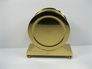 Chelsea Mantle Clock SOLID BRASS metal Constitution Nautical Elegance 4