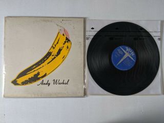 The Velvet Underground & LP Same Emerson Lawsuit Sticker.  VERY RARE 10