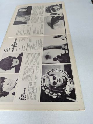 The Velvet Underground & LP Same Emerson Lawsuit Sticker.  VERY RARE 12