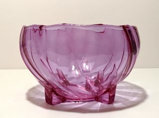 RARE VINTAGE HEISEY GLASS ALEXANDRITE TWIST 8 