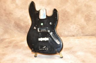 Fender Jazz Bass Body Black Vintage