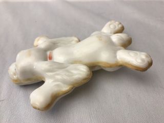 Vintage Childs Baby Rattle Floppy Ear Puppy Dog Running Laying Plastic Celluloid 2