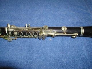 Buffet Crampon Vintage Pre - R13 Wood Clarinet circa 1943 - 1944 Bb 4