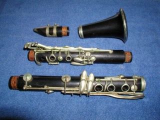 Buffet Crampon Vintage Pre - R13 Wood Clarinet circa 1943 - 1944 Bb 9