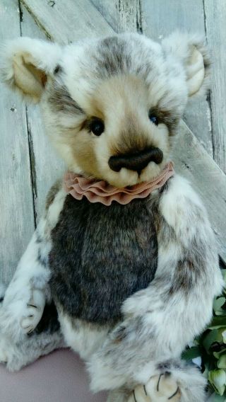 Reserved Marley Coco And Clare Handmade Ooak Collectors Bear Artist Bear 23 "