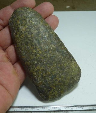 Vietnamese antique Neolithic Mesolithic Stone Axe Tool 2