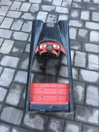 Very Cool Vintage 1960 ' s Murray Flat Face Fire Chief Pedal Car - BATMOBILE 11