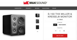 Rare M&K S - 150THX Lucas Film speakers (speaker pair only) 2
