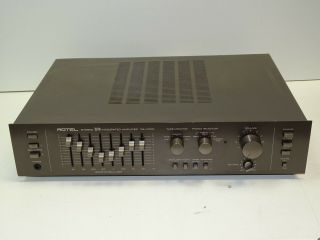 Rotel Ra - 1000 Vintage Hi Fi Separates Integrated Stereo Mm & Mc Phono Amplifier
