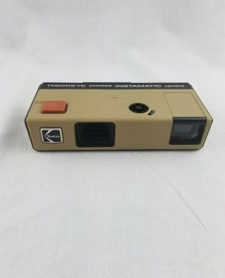 Vintage Kodak Hawkeye Pocket Instamatic Film Camera