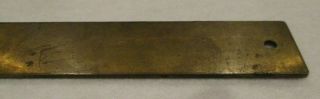 Brass Nautical Ship Salvage - CAPTAIN ' S QUARTERS - 6 1/4 Inches - Solid Brass 5