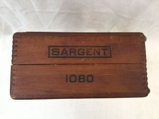 SARGENT 1080 Combination Woodworking Plane Vintage Collectible Old Tool 9