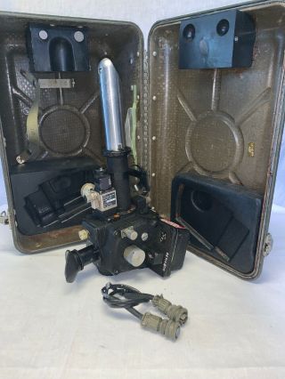 Kollsman Bubble Sextant Aircraft Periscope W/case 1471c - O2 05