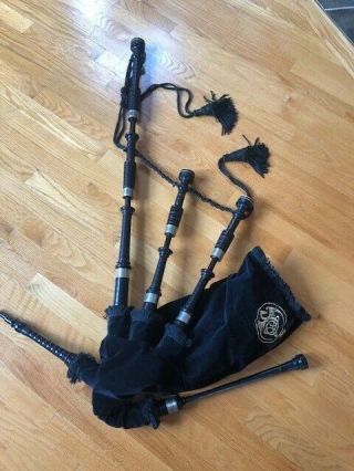 Vintage 1968 Grainger And Campbell Bagpipes