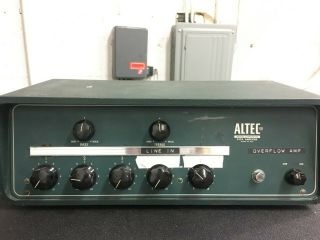 Vintage Altec Lansing 342a Mixing Amplifier - Rare