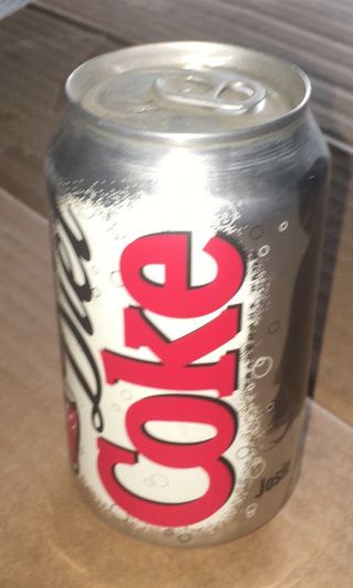 2001 Diet Coke can - Josie & The Pussycats movie prop can - RARE Coca - Cola 2