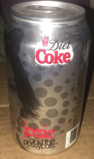 2001 Diet Coke can - Josie & The Pussycats movie prop can - RARE Coca - Cola 3