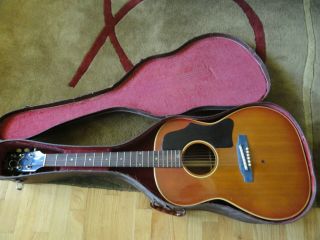 Vintage 1960s Gibson B25 Acoustic Guitar with Case 10