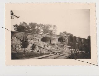 Old Poland Photo Wwii Ruined Fort Deblin Irena