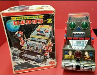 Rare Vintage 60 " S Talking Robotank Z Speaks Japanese / / Offer