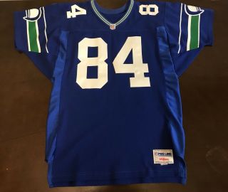 Rare Vintage Wilson Pro Line Nfl Seattle Seahawks Joey Galloway Football Jersey