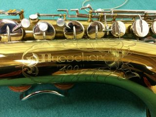 Vintage Buescher 400 Tenor Saxophone Owner