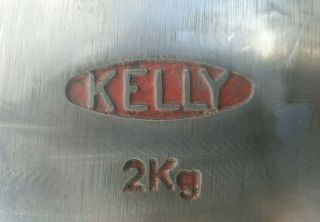Vintage Kelly 2kg Axe Wax 001 Made In Australia Example Handle 5