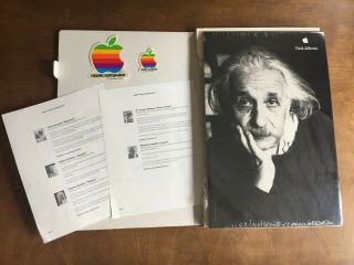Extremely Rare Apple Think Different Poster Promo.  30 11x17 " Posters