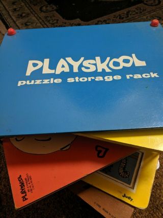 Antique Wooden Playskool Puzzles